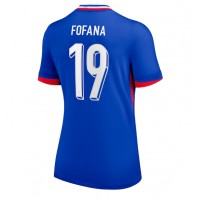 Camisa de time de futebol França Youssouf Fofana #19 Replicas 1º Equipamento Feminina Europeu 2024 Manga Curta